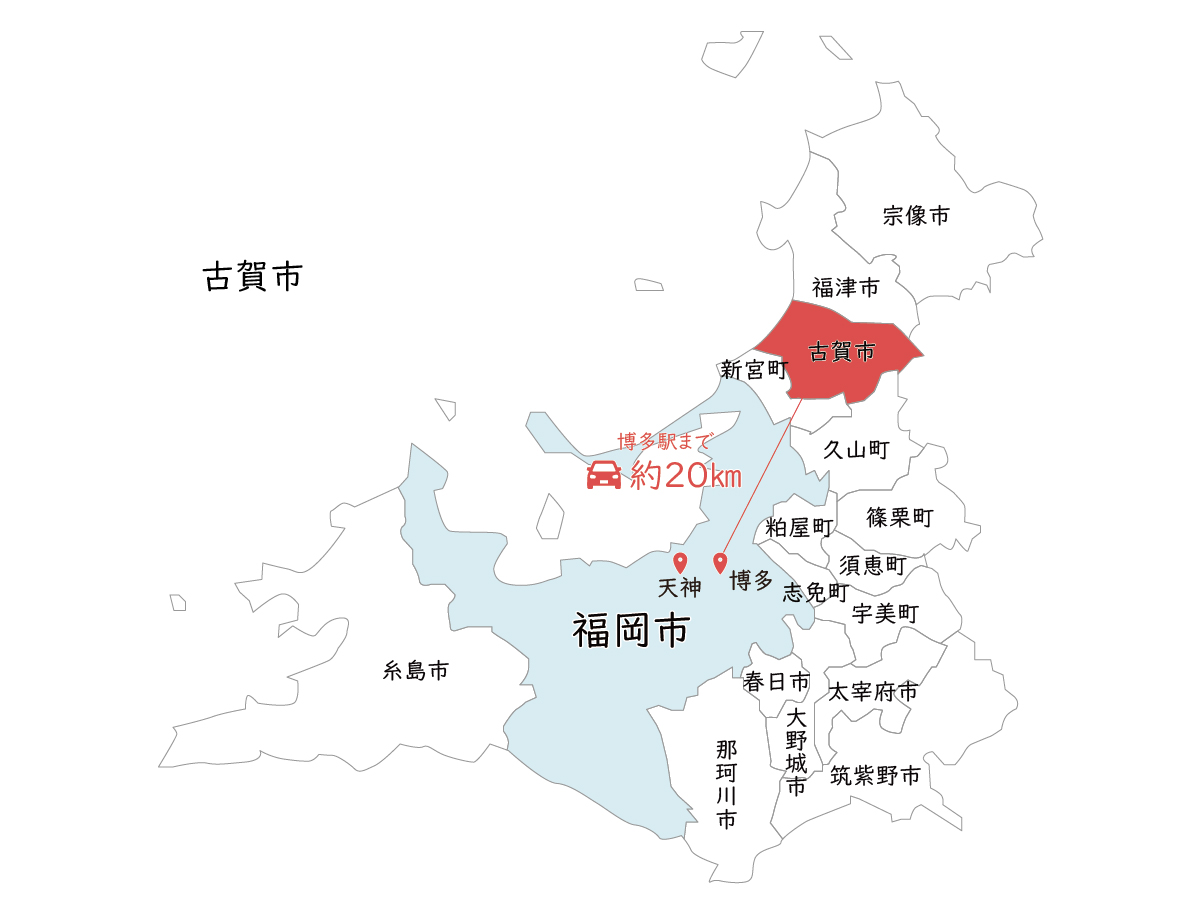 福岡県古賀市の住みやすさとは？多彩なオフタイムが楽しめる街を解明 NEXTの家