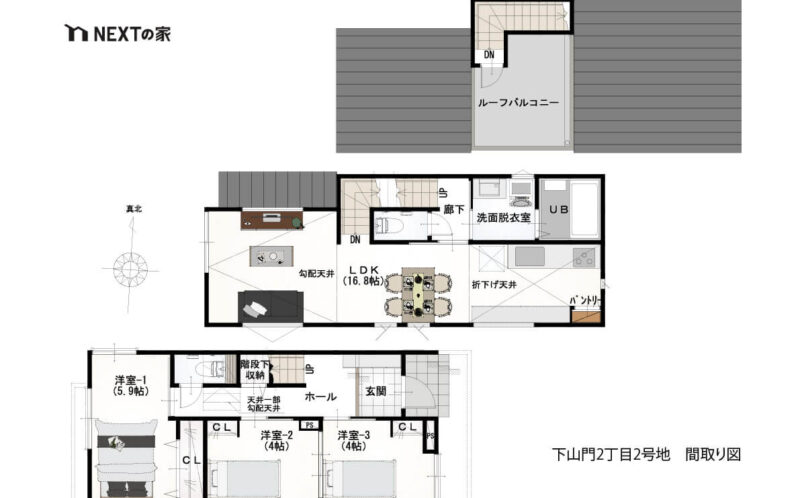 福岡市西区下山門2丁目 2号地